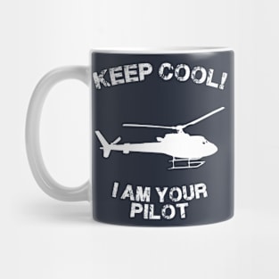 Because I'm The Captain aviation airpane pilot gift idea present Mug